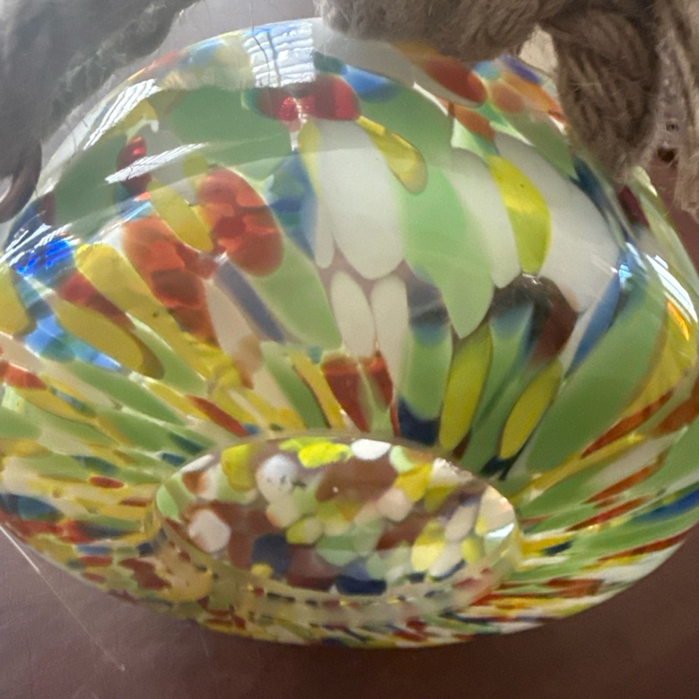APRICOT Colorful Glass Ring Decor - Picture 3 of 8